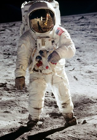 Der zweite Mann auf dem Mond